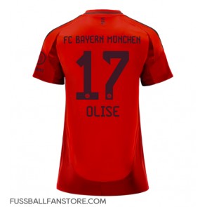 Bayern Munich Michael Olise #17 Replik Heimtrikot Damen 2024-25 Kurzarm